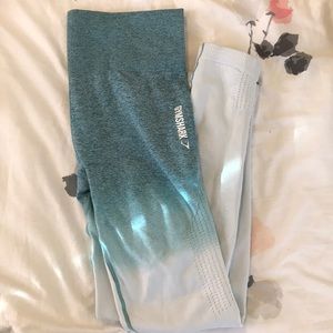 GYMSHARK Ombré Seamless Collection Leggings